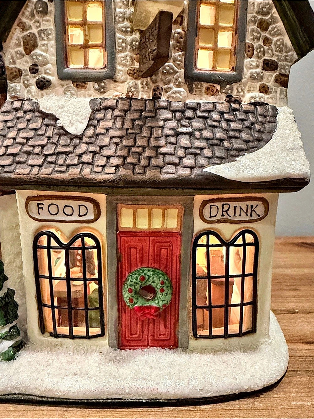 St. Nicholas Square Village Nick's Tavern Lighted Holiday Village Building Decor - Picture 4 of 16